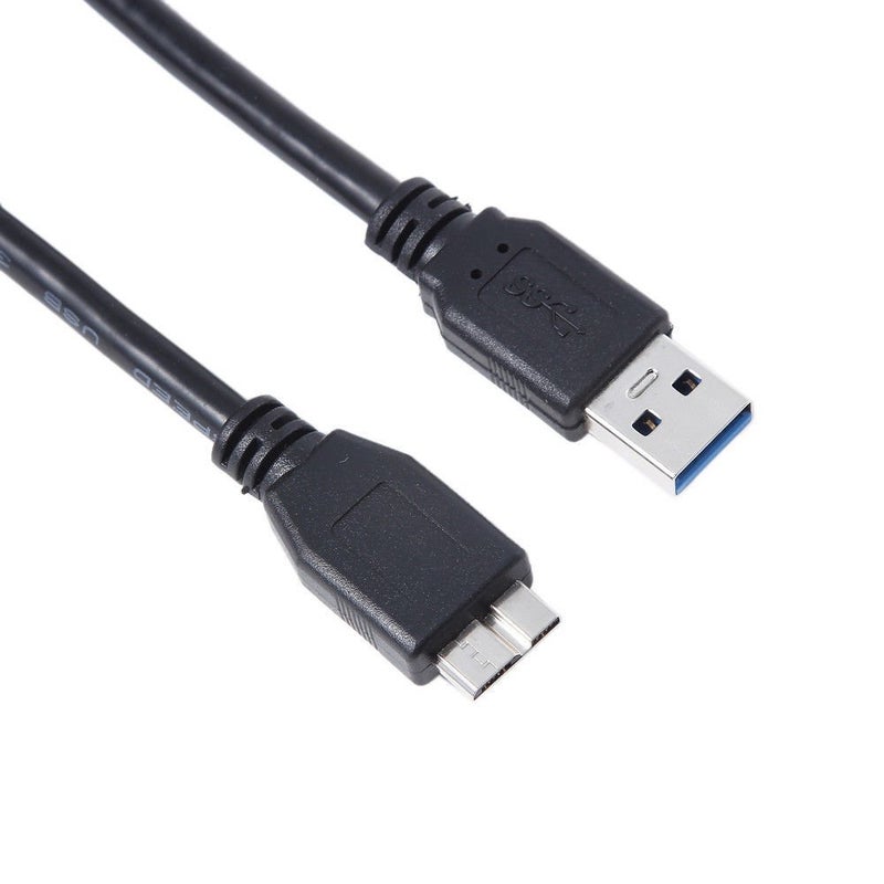AlyKets USB 3.0 Data Cable Cord for Western Digital WD My Book External Hard Drive Canon powershot, Live Wiev Camera (1.6Ft) - Image 1